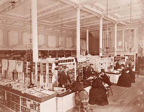 Le magasin Henry Morgan, 1870