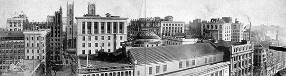 New St. James Street skyline, 1913 or 1914